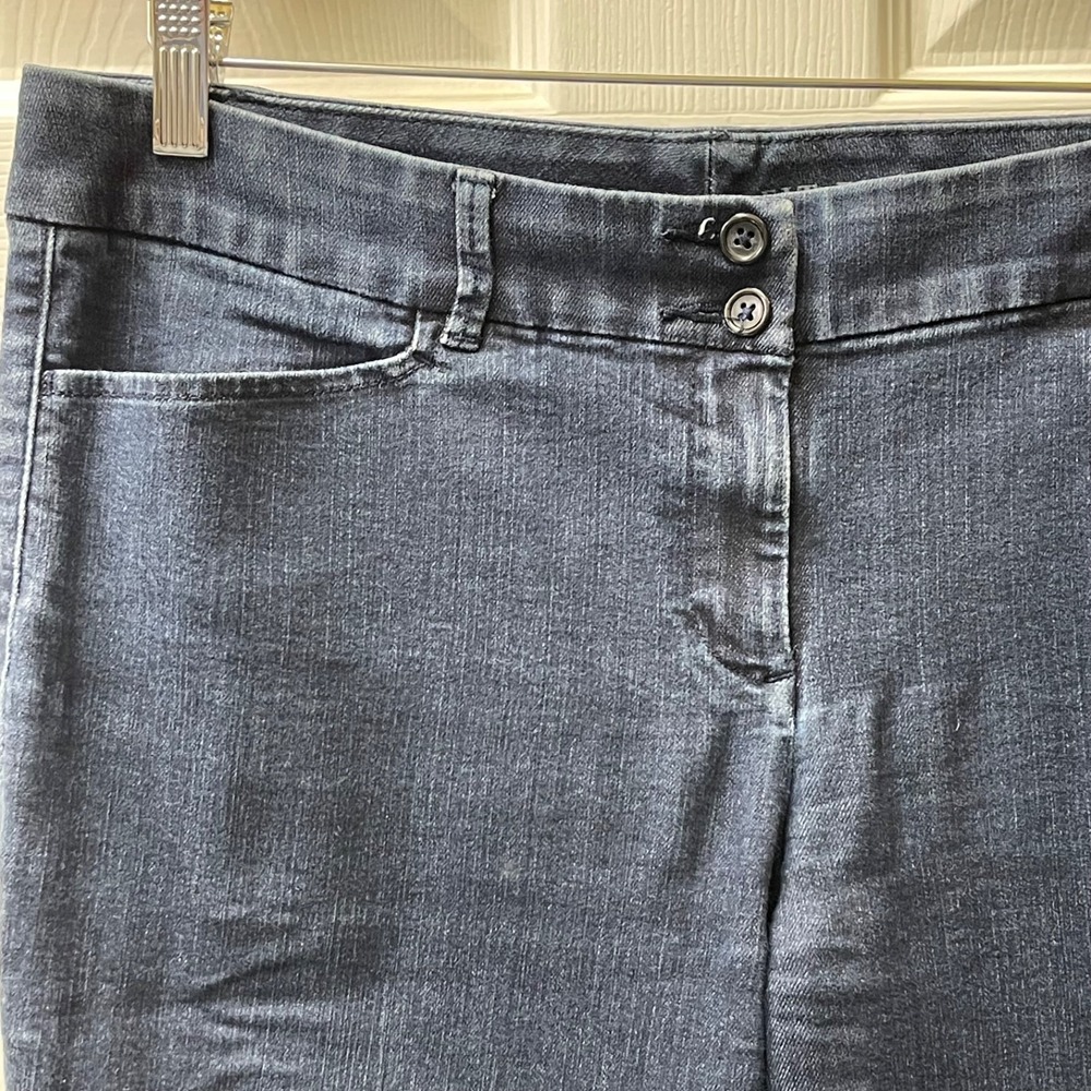 The Limited Fit & Flare 678 Women's size 12S Dark Wash Blue Denim Jeans